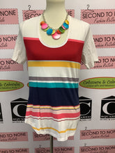 Cargar imagen en el visor de la galería, Tommy Hilfiger Striped Tee (Size L)