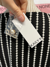 Load image into Gallery viewer, NWT Striped Button Tee (Size L)