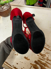 Cargar imagen en el visor de la galería, Fioni Night Studded T-Strap Heels (Size 7)