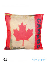 Charger l'image dans la galerie, Retro-Look Canada Flag Pillow (Only 1 Left!)