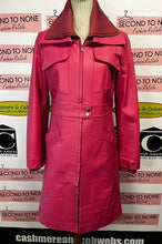Load image into Gallery viewer, Danier Pink Leather Jacket (Size XS)