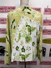 Load image into Gallery viewer, Green Beaded Cardigan (Size XL)