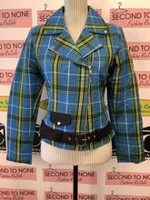 Charger l'image dans la galerie, Vestes de motard en tartan écossais (4 couleurs de tartan)