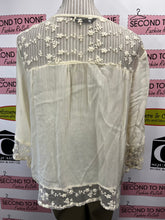 Cargar imagen en el visor de la galería, Charlie Paige Peasant Blouse (Size L)