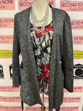 Load image into Gallery viewer, Printed Belted Jacket (Size 10)