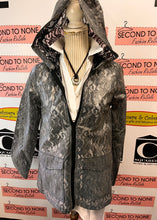 Load image into Gallery viewer, NWT Black Lace Rain Jacket (Size S)