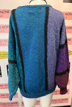 Load image into Gallery viewer, Vintage Abstract Knit Sweater (Size M)