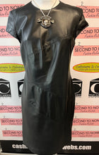 Load image into Gallery viewer, Danier Black Leather Dress (Size XS)