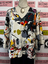 Load image into Gallery viewer, Joseph Ribkoff Abstract Top (Size 16)