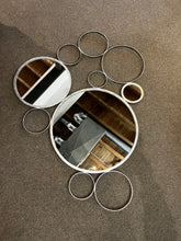 Cargar imagen en el visor de la galería, Arteriors Silver Circles Wall Mirror