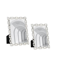 Charger l'image dans la galerie, Cadre photo à maillons de chaîne (2 tailles/2 couleurs)