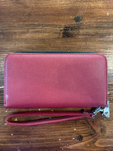 Load image into Gallery viewer, BCBG Red Wristlet