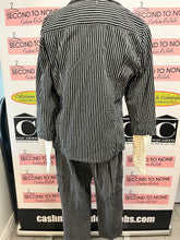 Load image into Gallery viewer, Vintage Striped Cotton Pant & Shirt Set (Size M/L)
