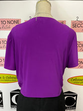 Load image into Gallery viewer, Danny & Nicole Purple Shrug (Size 16)