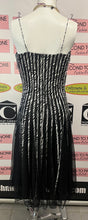 Load image into Gallery viewer, Gilani Black & White Pleated Dress (Size 6)