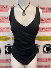 Load image into Gallery viewer, TYR Basic Black 1-Piece Swimsuit (Size XL)