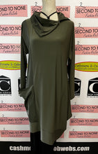 Load image into Gallery viewer, Joseph Ribkoff Asymmetric Dress (Size 6)