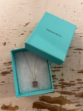 Charger l'image dans la galerie, Tiffany & Co Sterling Silver Notes Square Pendant Necklace (with box!)