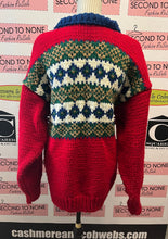 Load image into Gallery viewer, Vintage Handmade Knit Sweater (Size L/XL)
