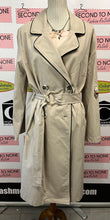 Load image into Gallery viewer, Marla Wynne Classic Trench Coat (Size L)