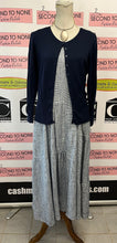 Load image into Gallery viewer, Navy Button Up Cardigan (Size S/M)