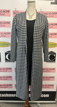 Load image into Gallery viewer, Houndstooth Duster Cardigan (Size S)