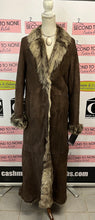 Load image into Gallery viewer, NWT Andrew Marc 100% Sherling Long Trench Coat (Size M/L)