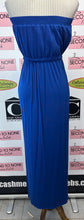 Cargar imagen en el visor de la galería, Loft Strapless Blue Sundress (Size S)