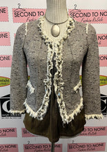 Cargar imagen en el visor de la galería, Rebecca Taylor Tweed Jacket (Size 4)