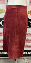 Load image into Gallery viewer, Vintage Red Leather & Snake Skin Jacket & Skirt Set (Size 10)