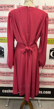 Load image into Gallery viewer, Vintage Adina J.Fashions Fuchsia Maxi Dress (Size S/M)