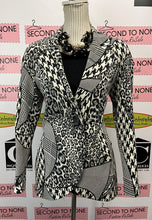 Load image into Gallery viewer, Simon Chang B&W Mix Print Jacket (Size 6)