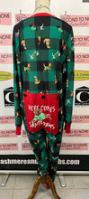 Charger l'image dans la galerie, “Here Comes Santa Paws” Dog Print Onesie (Size L)