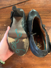 Charger l'image dans la galerie, Poetic Licence Black Bling Bow Heel Booties (Size 8.5/EU 39.5)