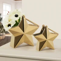 Charger l'image dans la galerie, Grand Vase Étoile en Céramique (2 Couleurs)