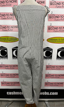 Charger l'image dans la galerie, Blue & White Cotton Striped Jumpsuit (Size XL)