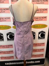 Load image into Gallery viewer, Stunning Danier Leather Lilac Dress & Blazer Set (Size L)