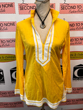 Load image into Gallery viewer, Tory Burch Yellow Tunic Top (Size 4)