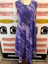Load image into Gallery viewer, Nu-Look Purple Tie-Dye Dress (One Size)