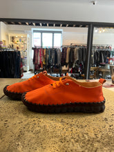 Load image into Gallery viewer, Orange Slip On Sneakers (Size 41/Fits 8)