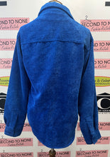 Cargar imagen en el visor de la galería, Royal Blue Corduroy Overshirt (Size XL)