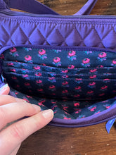Charger l'image dans la galerie, Vera Bradley Quilted Purple Crossbody