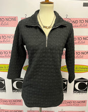 Charger l'image dans la galerie, Textured Half Zip Sweater (Size M)