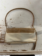 Load image into Gallery viewer, Y2K Faux Snake Skin & Bamboo Mini Purse