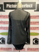 Charger l'image dans la galerie, Pasha Metallic Mesh Zip Up Sweater (Size 1XL)