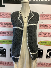 Charger l'image dans la galerie, Grey Handknit Chunky Vest (Size M/L)