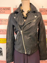 Load image into Gallery viewer, American Eagle Faux Leather Moto Jacket (Size S)