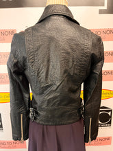 Load image into Gallery viewer, American Eagle Faux Leather Moto Jacket (Size S)