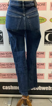 Load image into Gallery viewer, Bebe Dark Wash Denim Jeans (Size 28)