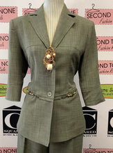 Cargar imagen en el visor de la galería, Traje pantalón con cuentas Daniel Laurent (Talla 10)